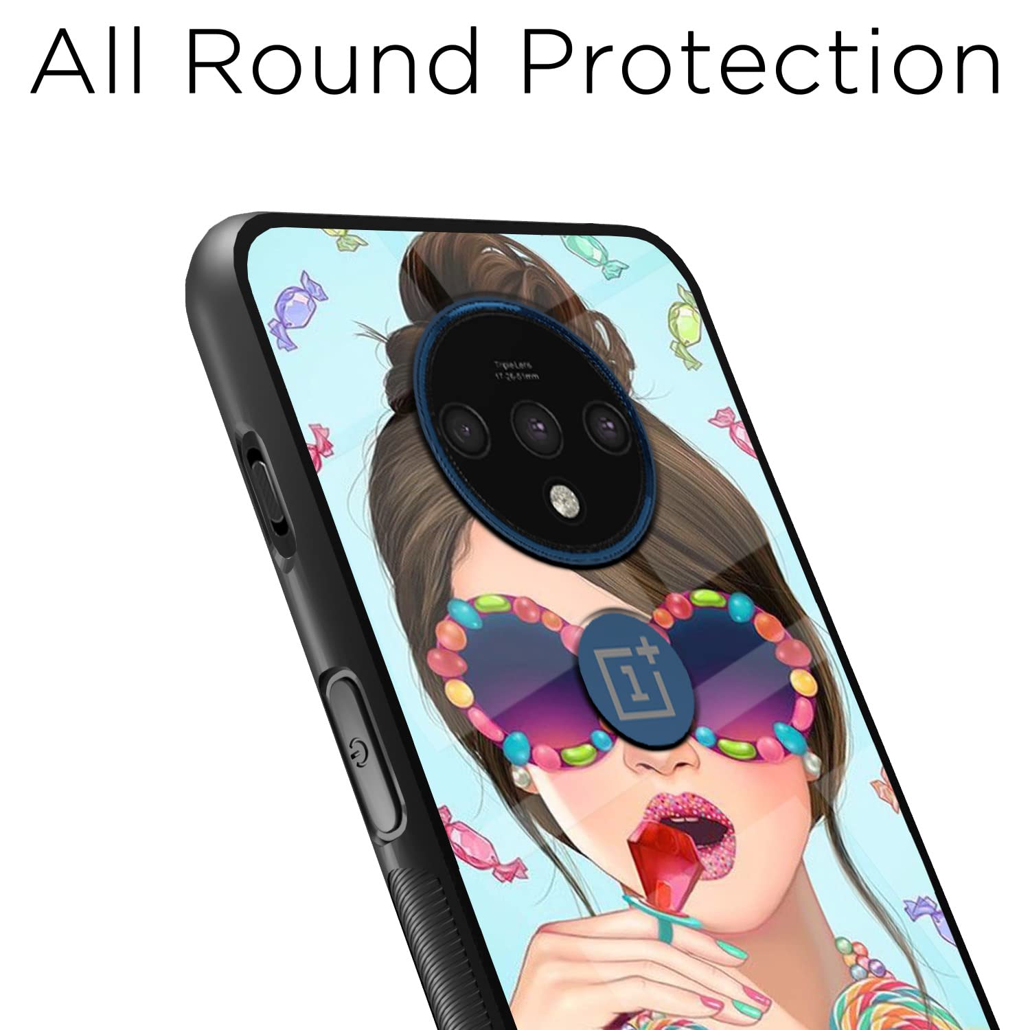 Pikkme OnePlus 7T Hybrid mobile back cover – photo 7