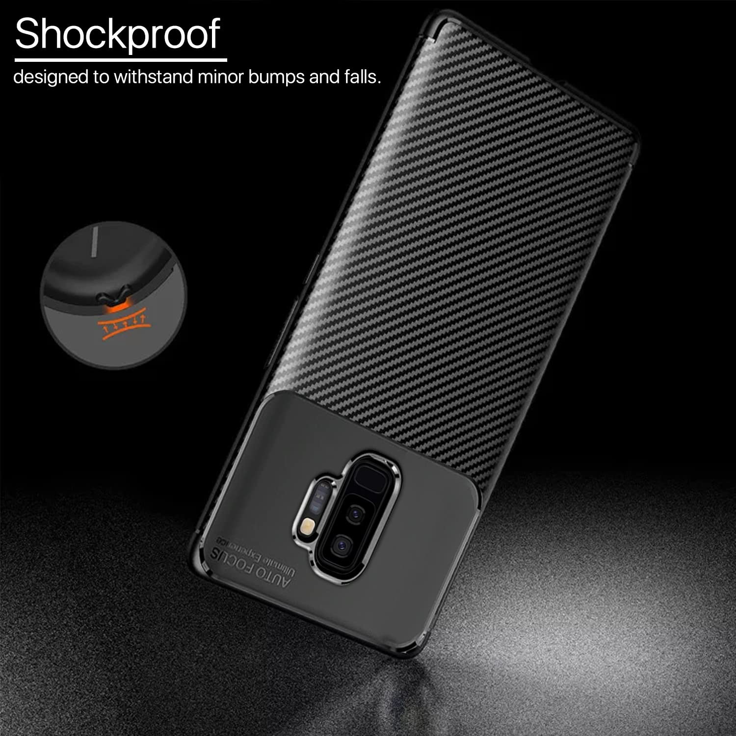Pikkme Samsung S9 Plus Carbon black phone cover – photo 4
