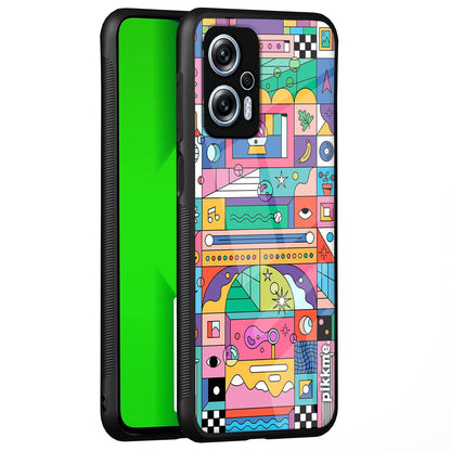 Pikkme Hybrid mobile cover for Redmi K50i 5G