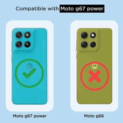 Moto G67 Power/G57 Power 5G Clear back cover in transparent by Pikkme – photo 4