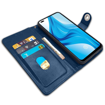 Pikkme Oppo F17 Pro blue flip case – photo 3