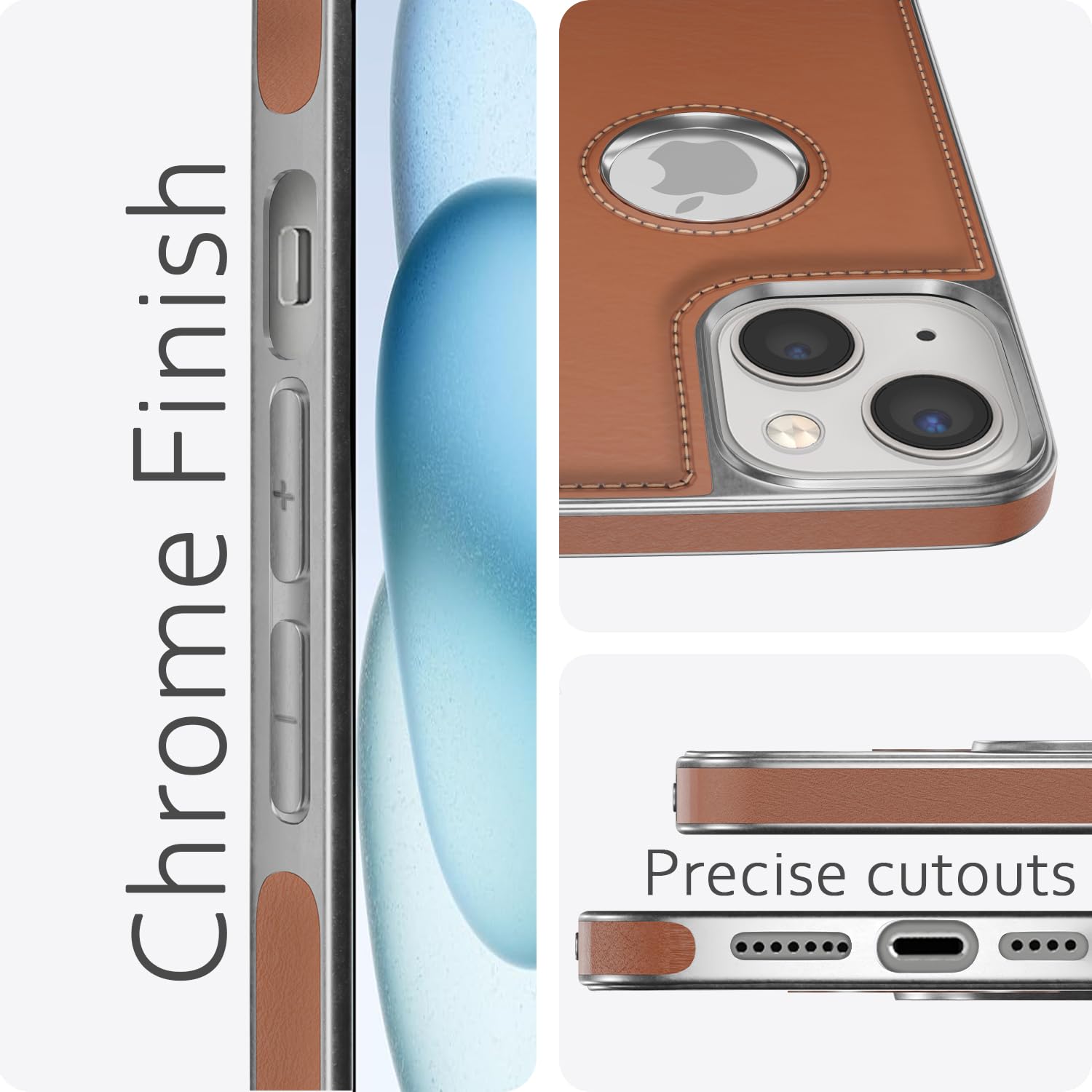 Pikkme iPhone 15 Plus tan mobile cover – photo 3