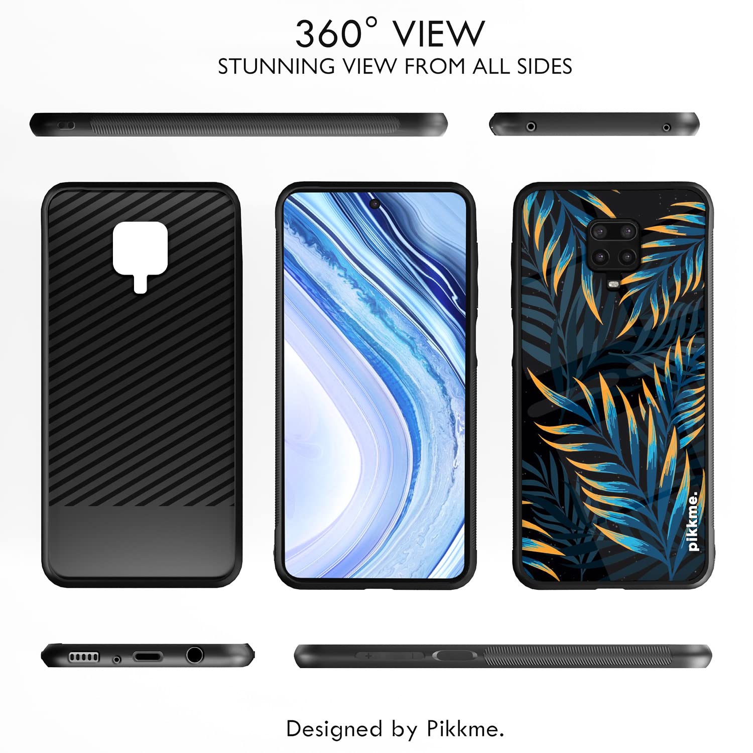 Redmi Note 9 Pro/Note 9 Pro Max/Note 10 Lite Flower mobile back cover by Pikkme – photo 2