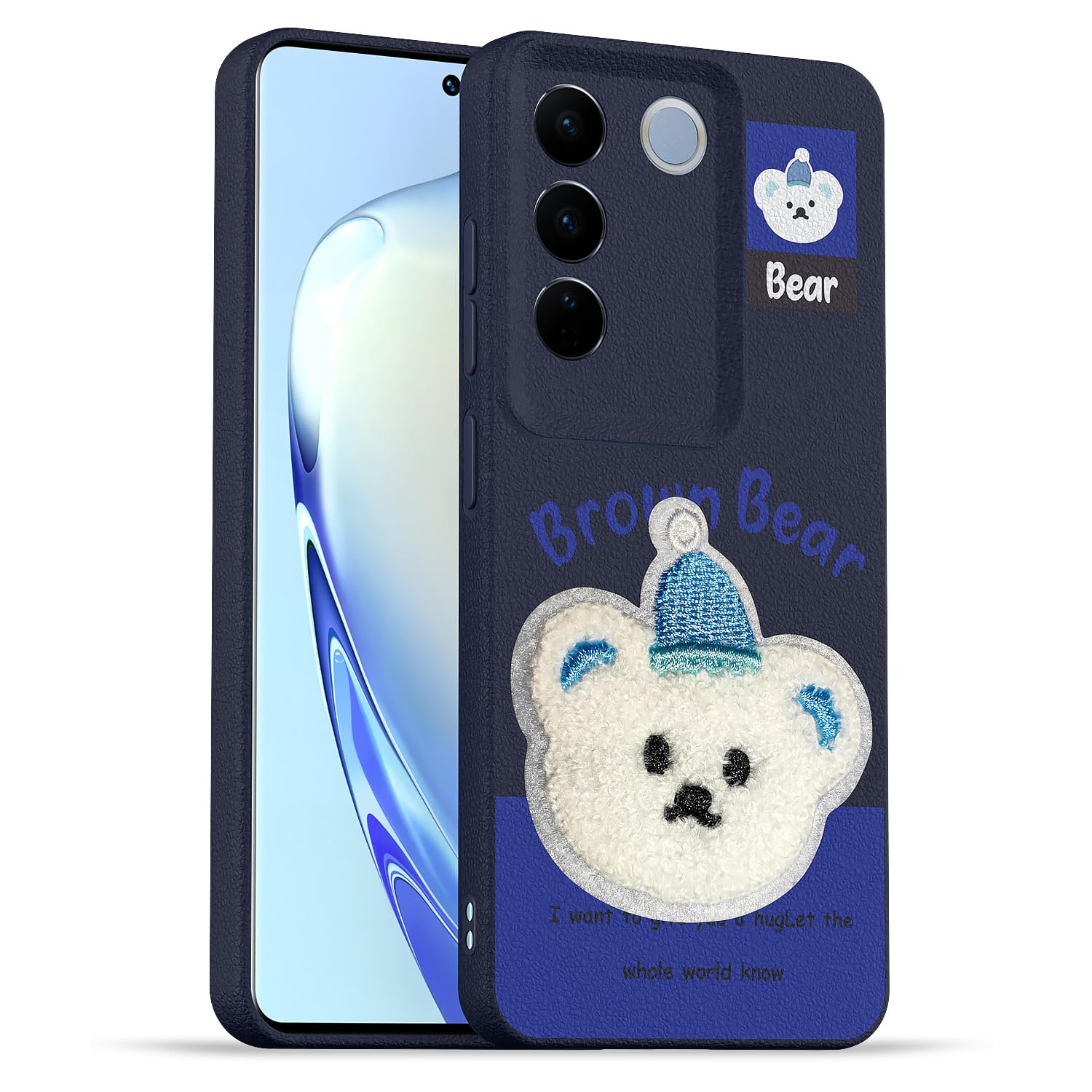 Vivo V27/V27 Pro 5G phone cover in blue by Pikkme