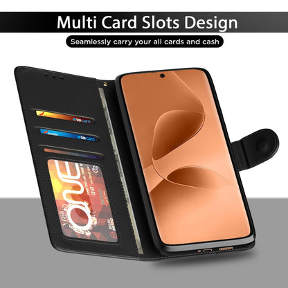 Infinix Note Edge 5G Wallet flip cover in black by Pikkme – photo 4