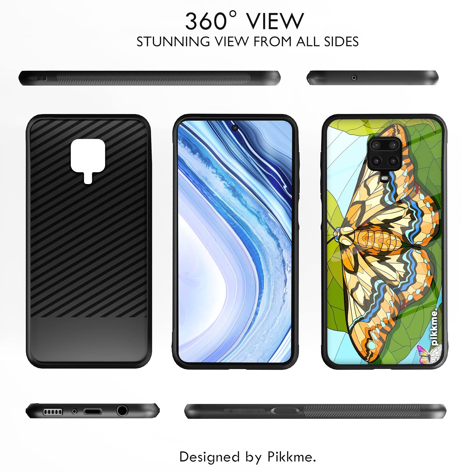 Pikkme Hybrid mobile back cover for Redmi Note 9 Pro/Note 9 Pro Max/Note 10 Lite – photo 2