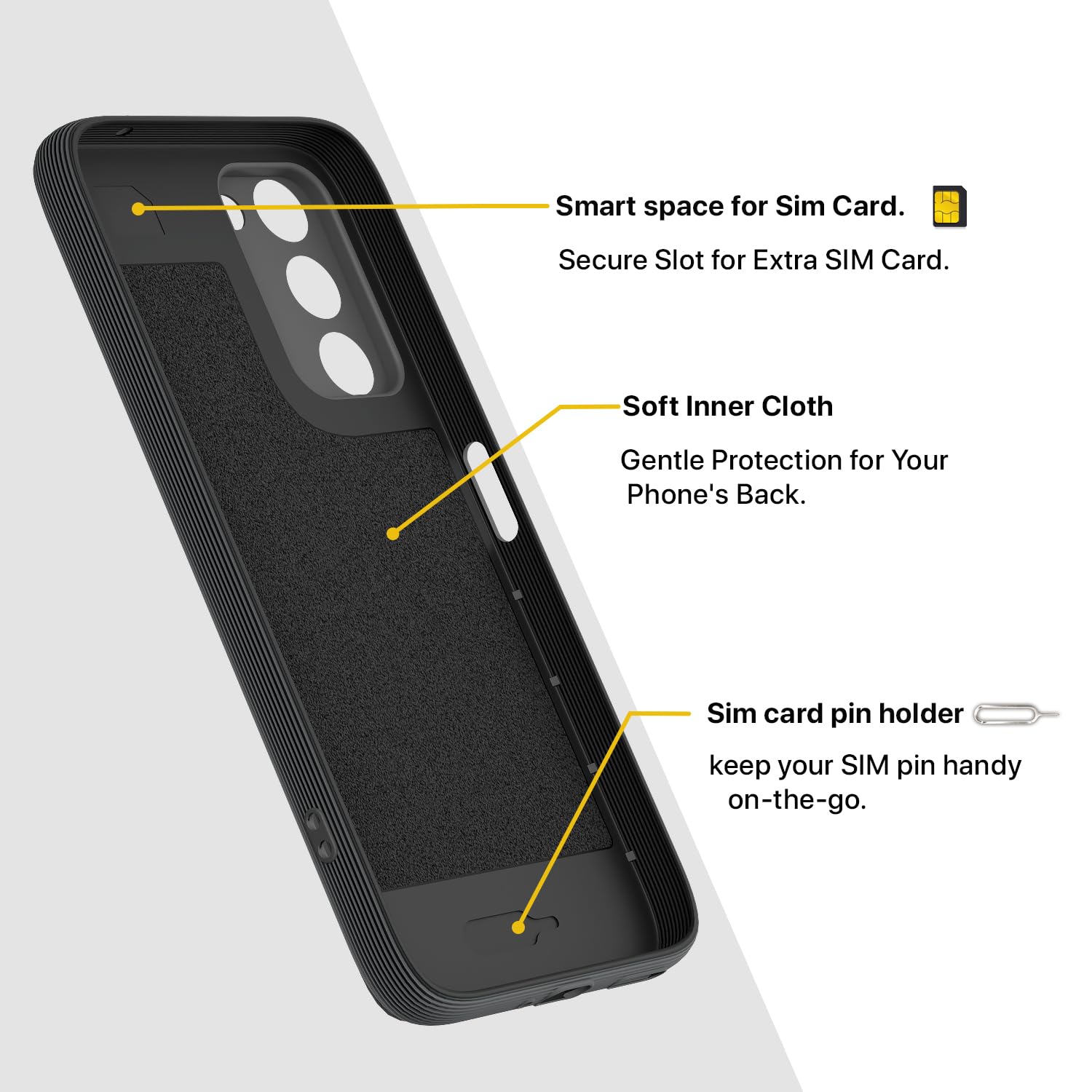 Realme P4 Lite 5G mobile cover in grey by Pikkme – photo 6