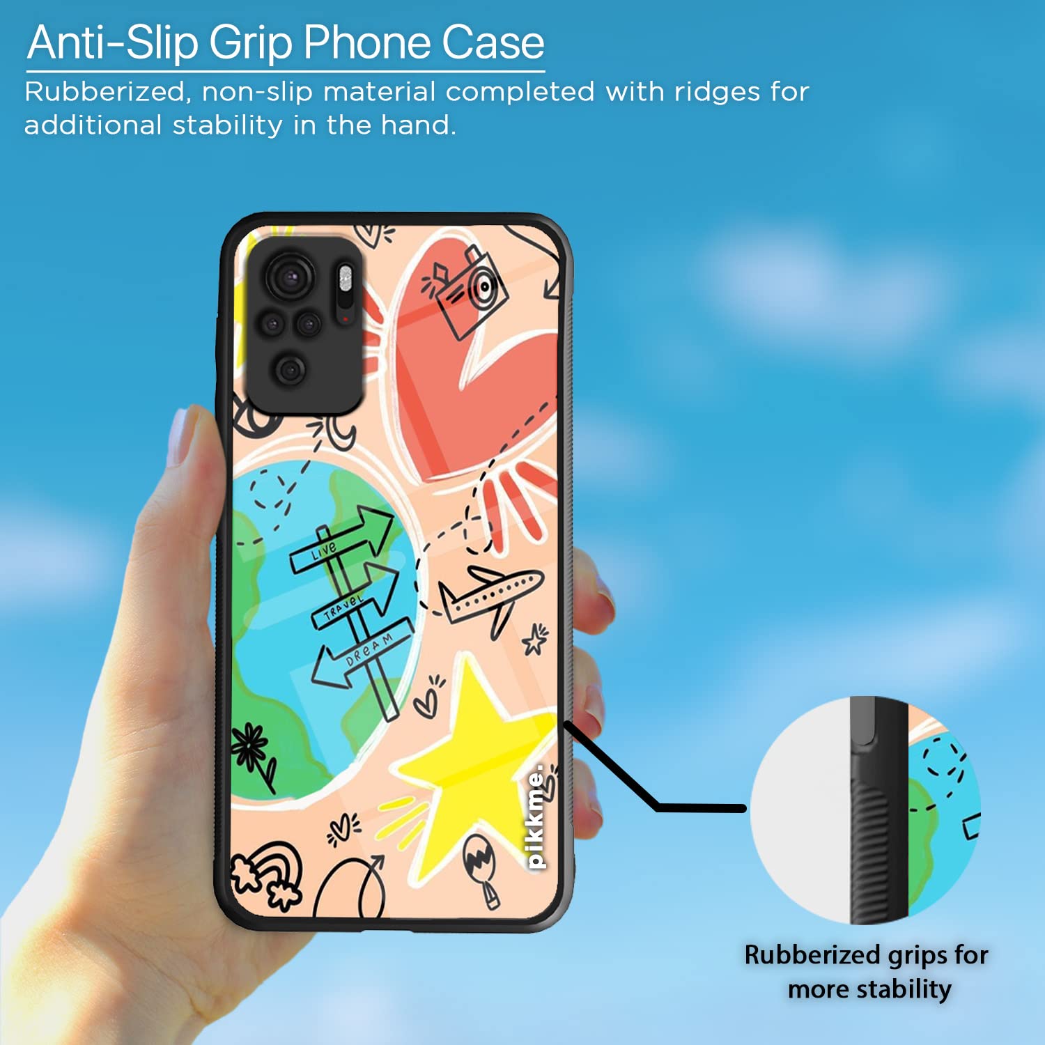 Pikkme Redmi Note 10/Note 10s Hybrid phone cover – photo 5
