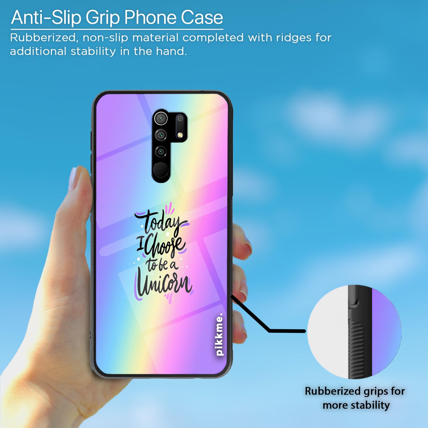 Redmi 9 Prime Hybrid back cover by Pikkme – photo 5
