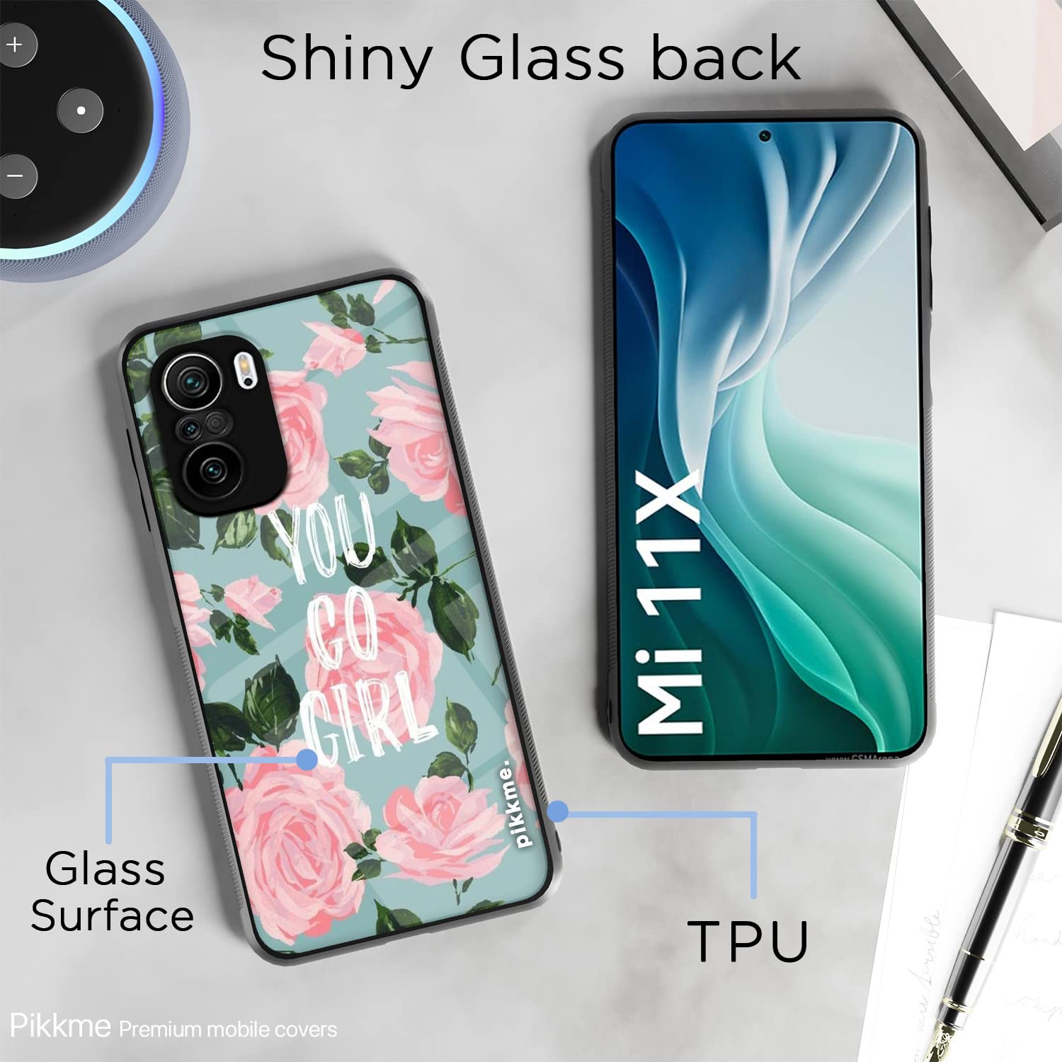 Flower Mobile back cover for Mi 11X/11X Pro – Pikkme – photo 3