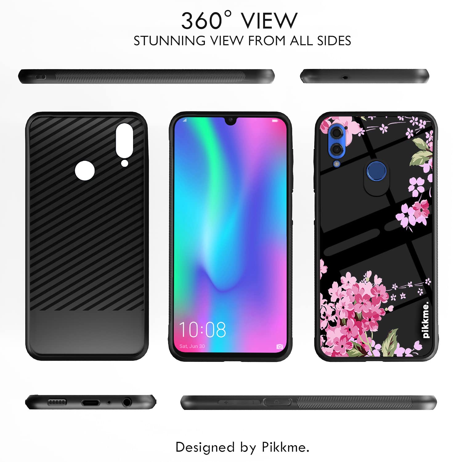 Pikkme Honor 10 Lite Flower mobile back cover – photo 2