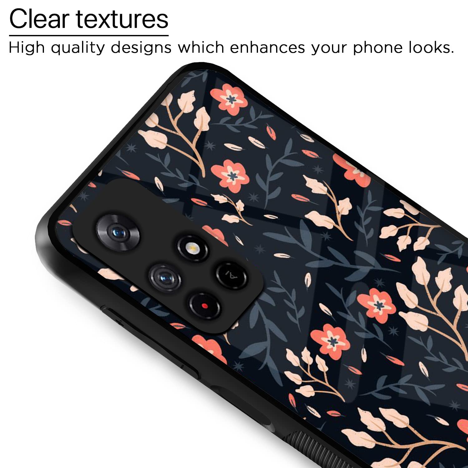 Redmi Note 11T/Poco M4 Pro 5G Flower back cover by Pikkme – photo 4