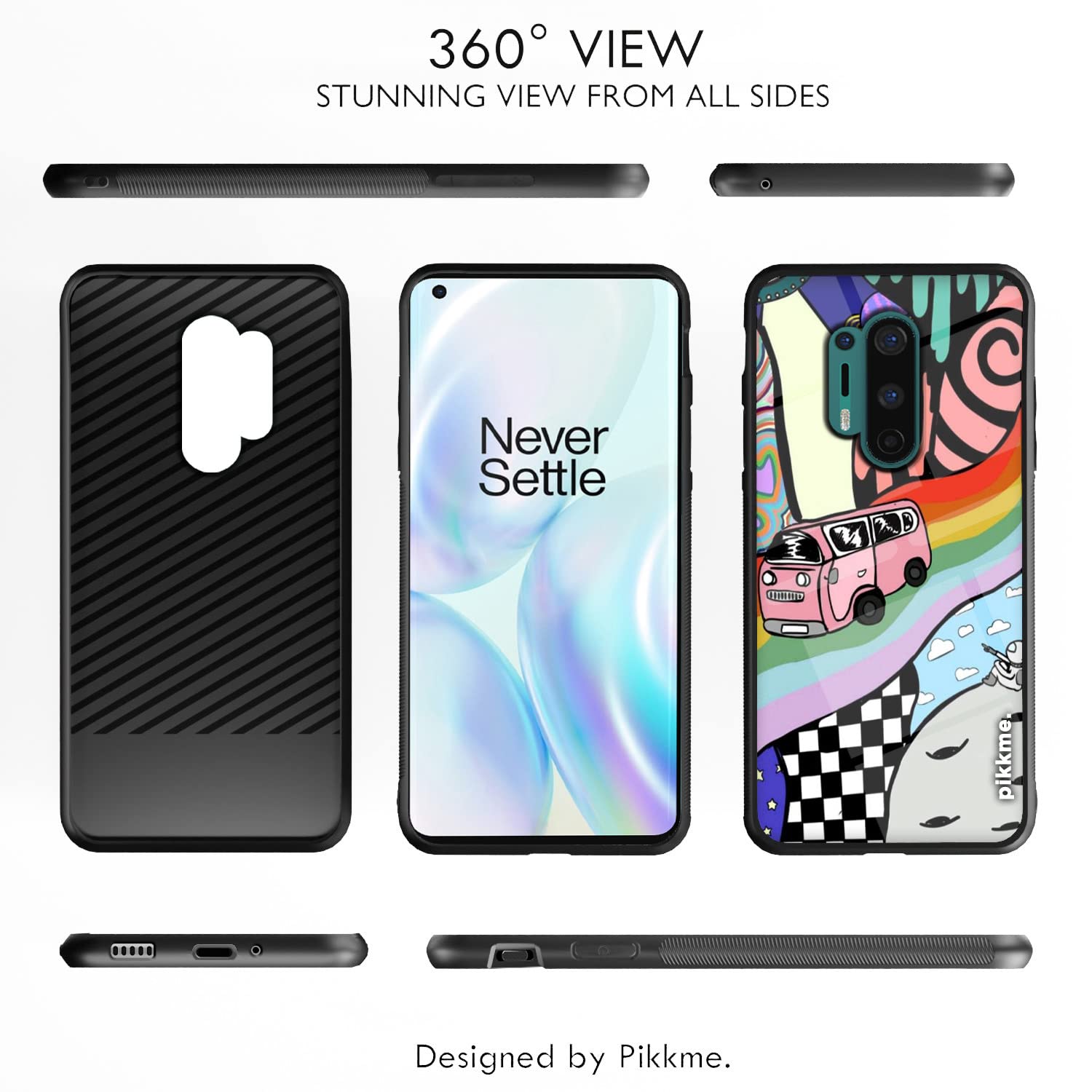 OnePlus 8 Pro Hybrid mobile cover by Pikkme – photo 2