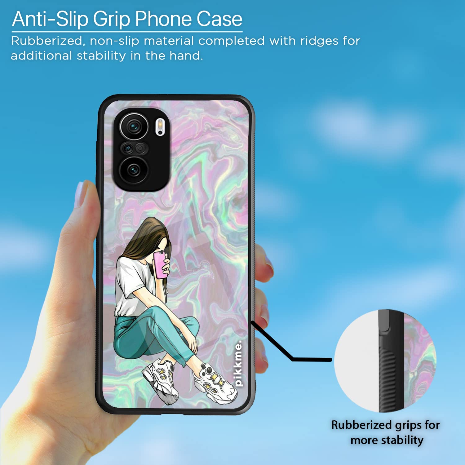 Mi 11X/11X Pro Hybrid mobile back cover by Pikkme – photo 5
