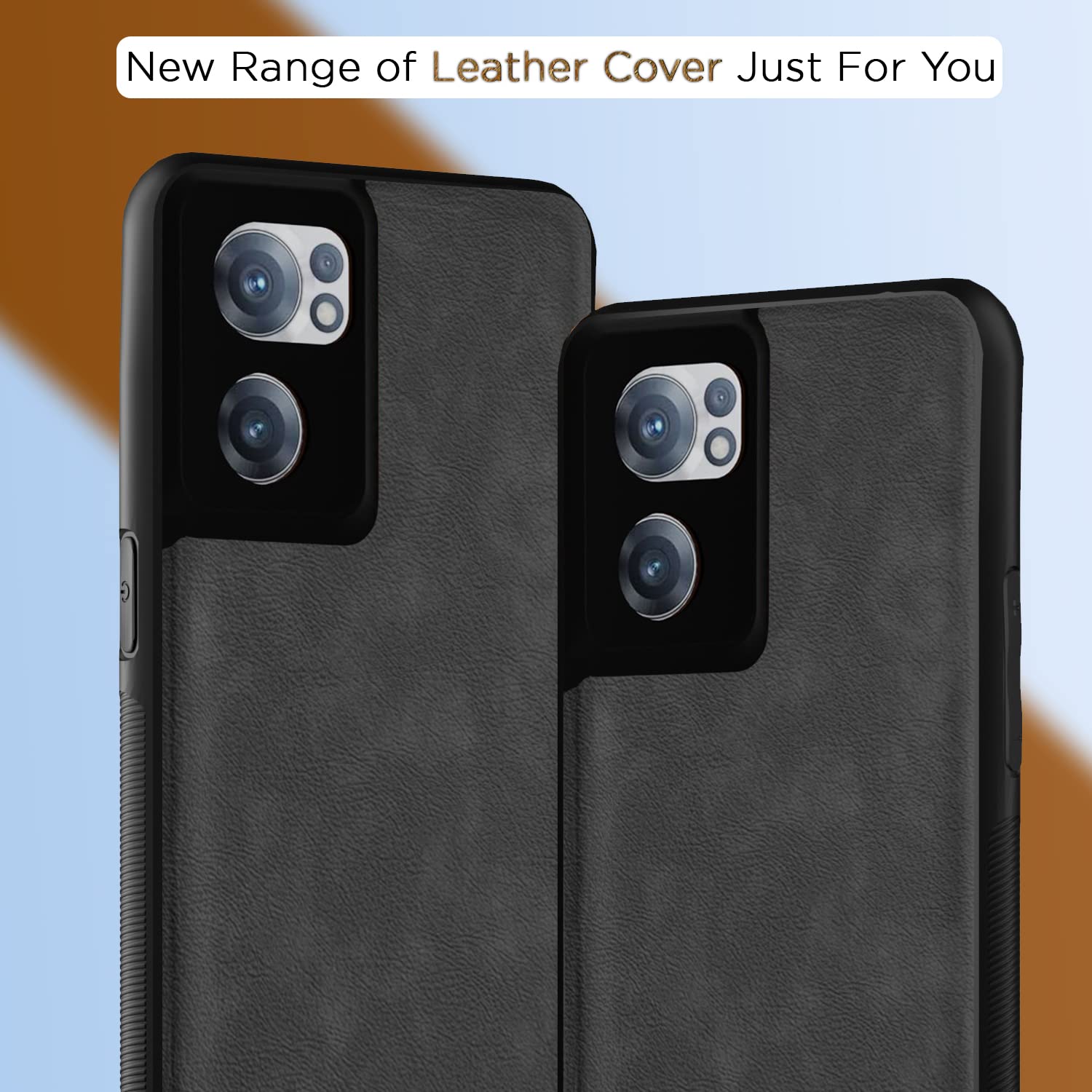 OnePlus Nord CE 2 5G Leather back cover in grey by Pikkme – photo 7