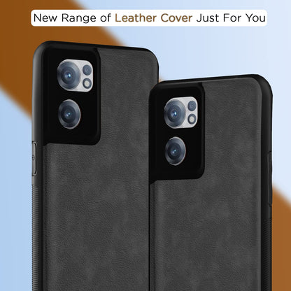 OnePlus Nord CE 2 5G Leather back cover in grey by Pikkme – photo 7