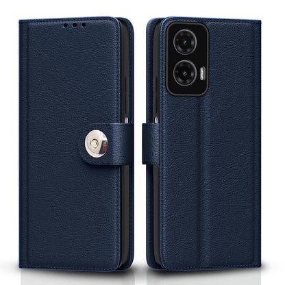 Pikkme blue flip cover for Moto G35 5G