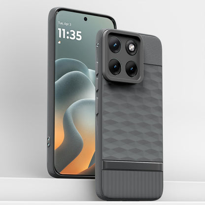 Moto Edge 70 Fusion 5G Silicone mobile cover in grey by Pikkme – photo 2