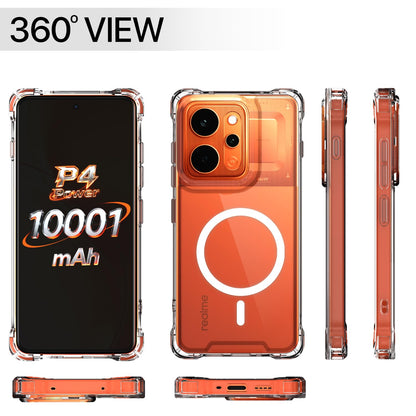Transparent mag-safe MagSafe phone cover for Realme P4 Power 5G – Pikkme – photo 7