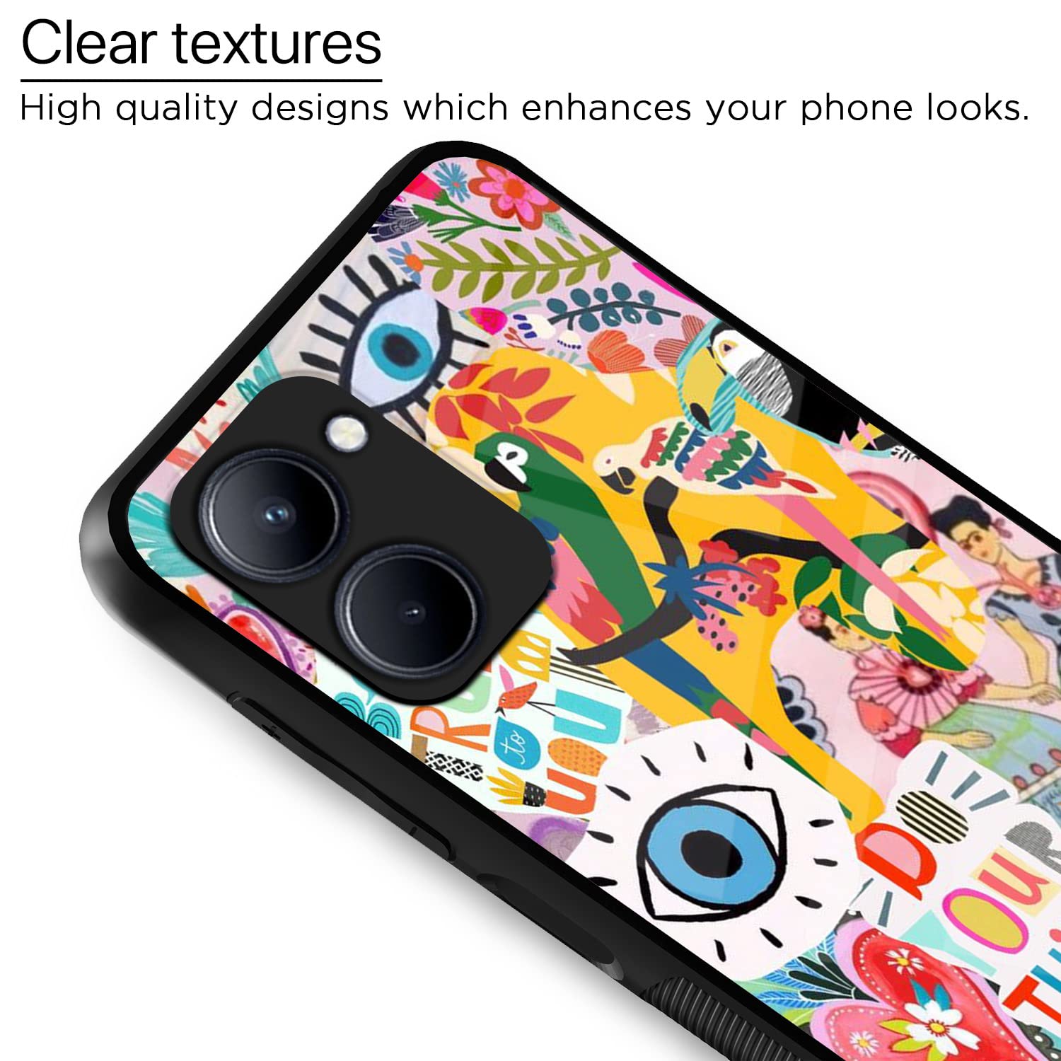 Flower Mobile cover for Realme C33 – Pikkme – photo 4