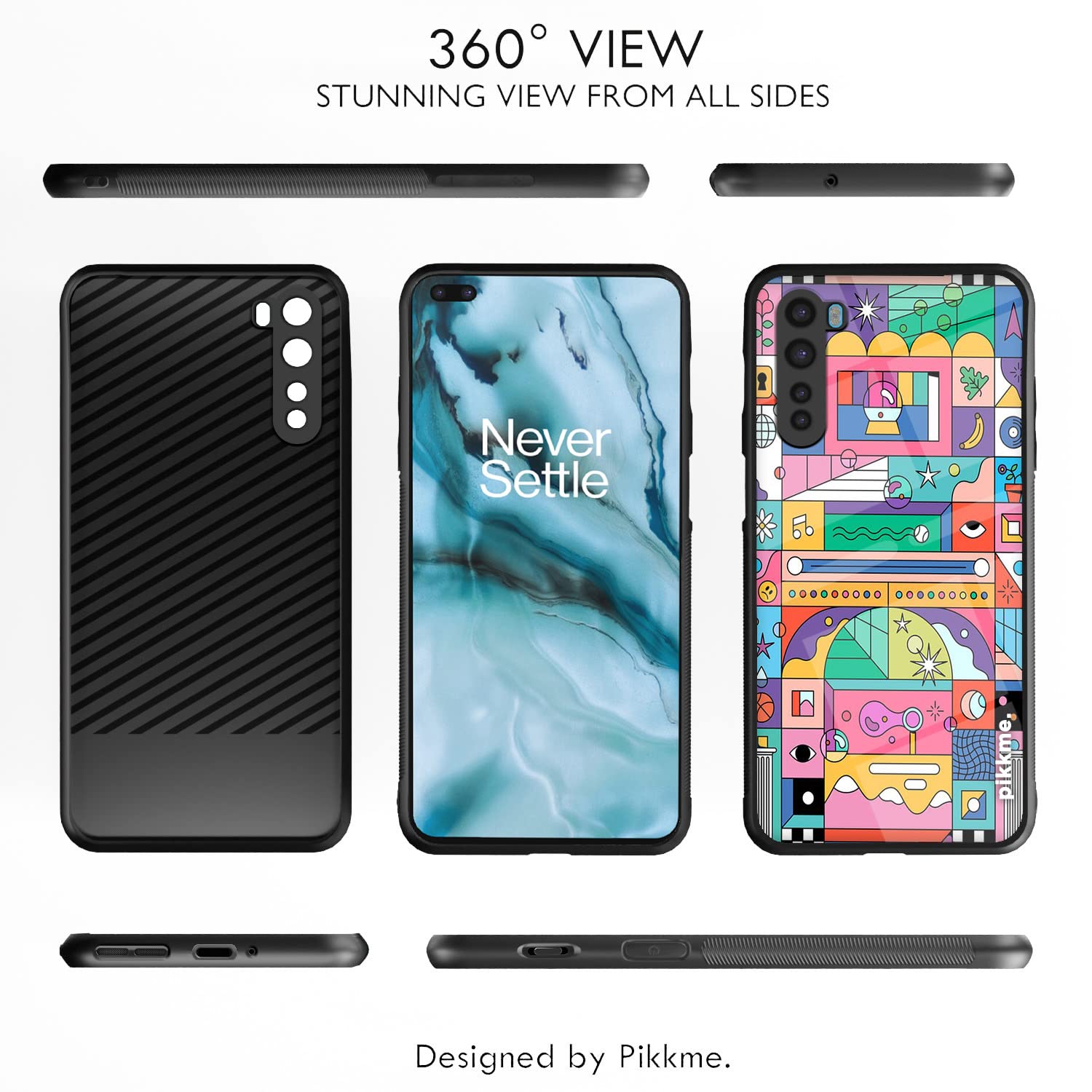 Pikkme Hybrid mobile back cover for OnePlus Nord – photo 2