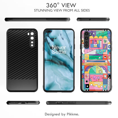 Pikkme Hybrid mobile back cover for OnePlus Nord – photo 2