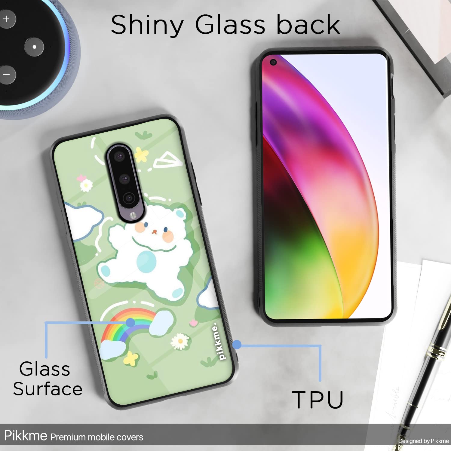 Pikkme Hybrid mobile back cover for OnePlus 8 – photo 3