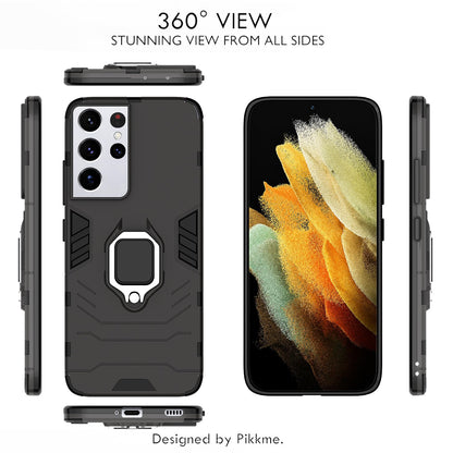 Pikkme Samsung S21 Ultra black mobile back cover – photo 3