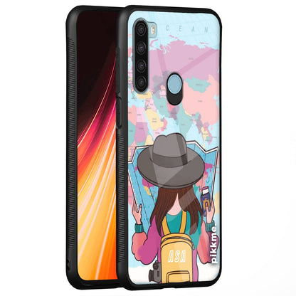 Pikkme Hybrid mobile back cover for Redmi Note 8
