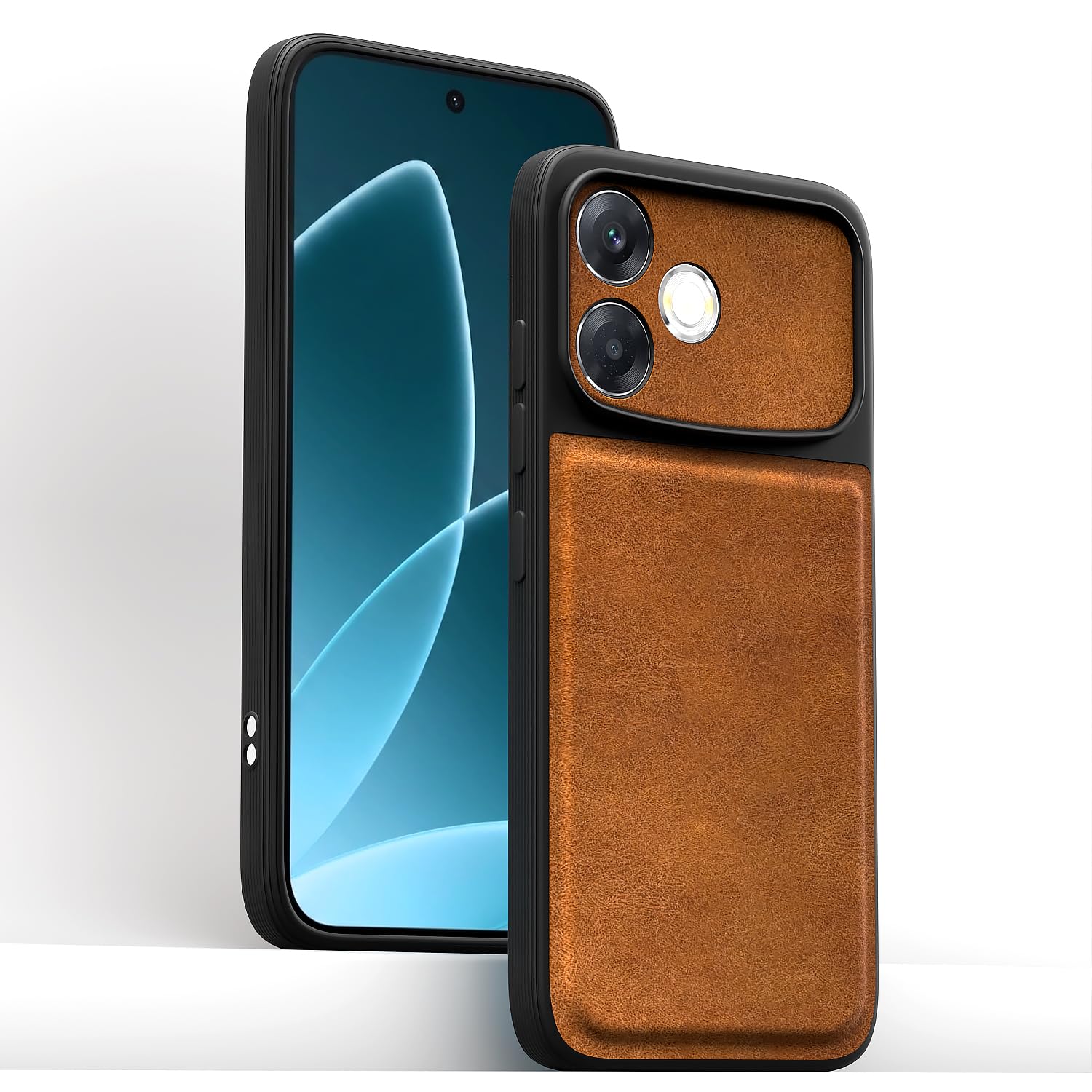 Pikkme Oppo F33 Pro 5G brown back cover – photo 2
