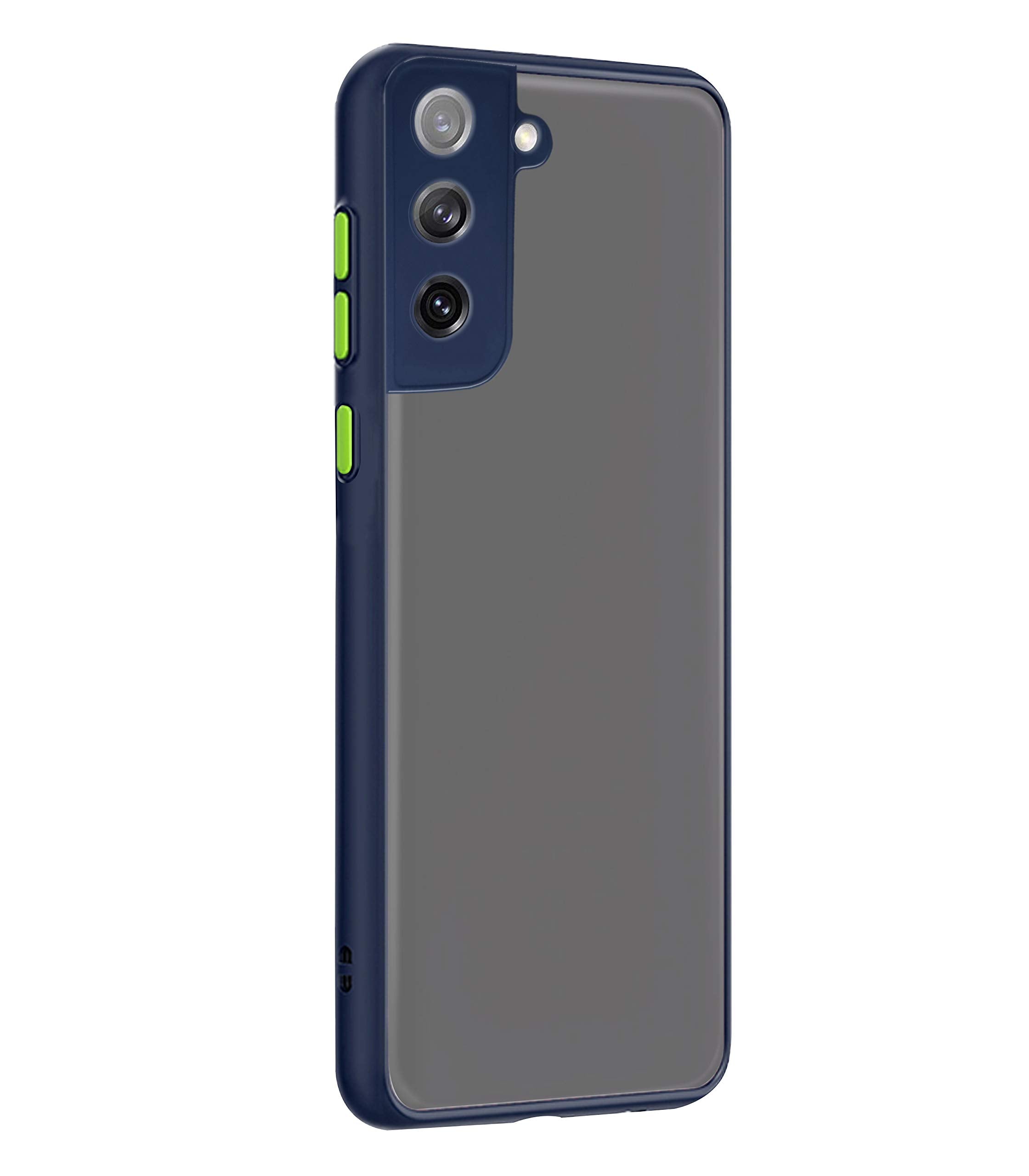 Samsung S21 Plus mobile cover in blue by Pikkme – photo 5