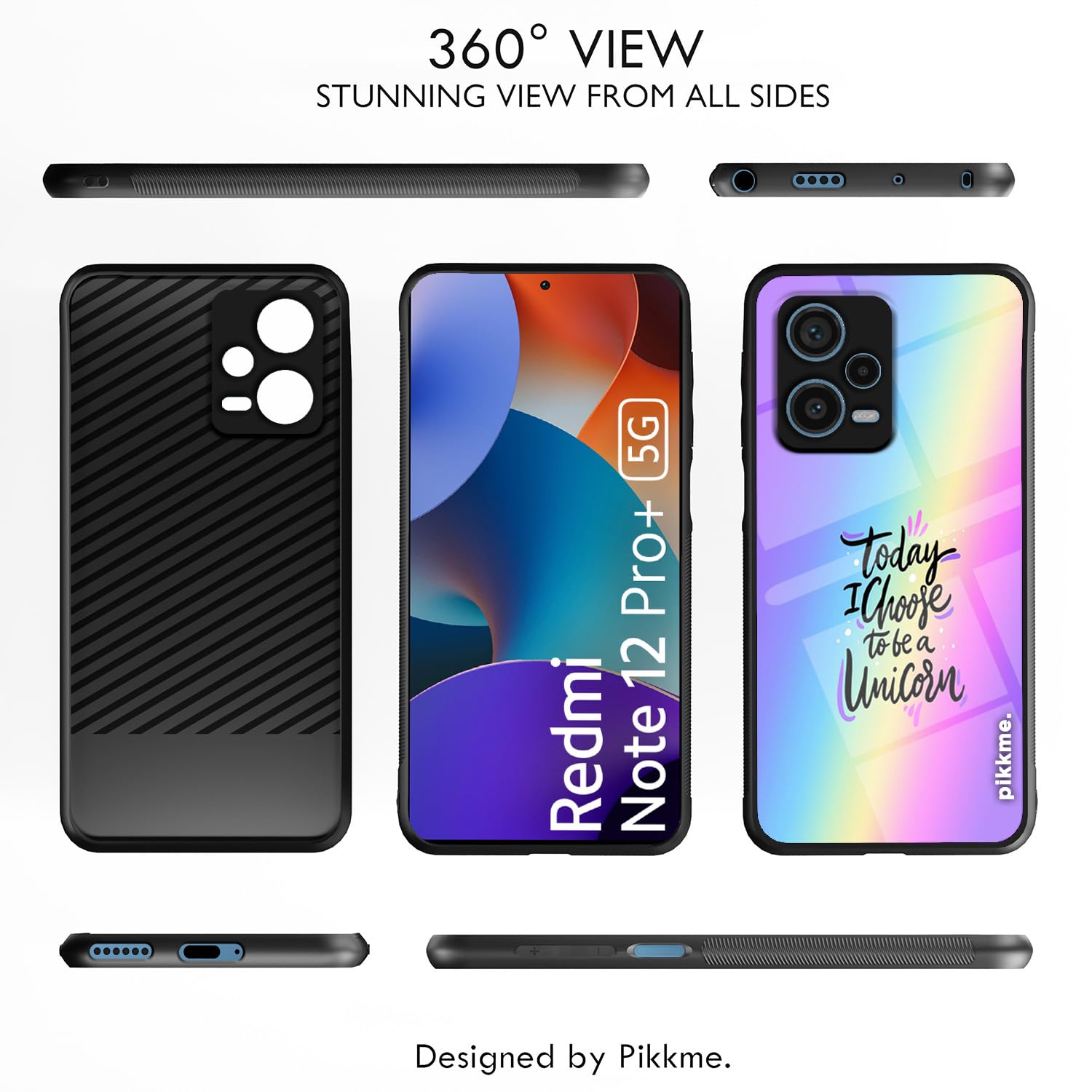Pikkme Hybrid phone cover for Redmi Note 12 Pro Plus 5G – photo 2
