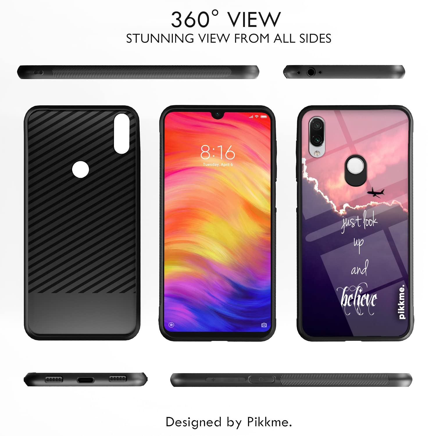 Redmi Note 7/Note 7 Pro/Note 7s Hybrid back cover by Pikkme – photo 2