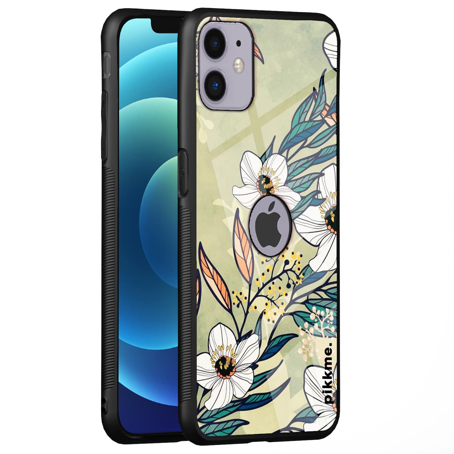 Pikkme iPhone 12 Flower mobile back cover