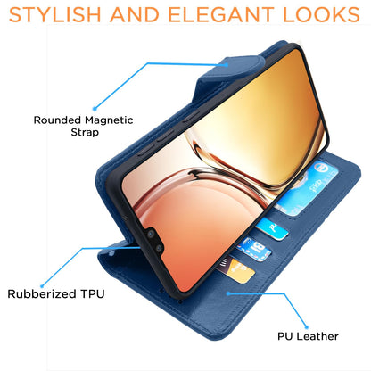 Pikkme Vivo V23 5G blue mobile flip cover – photo 3