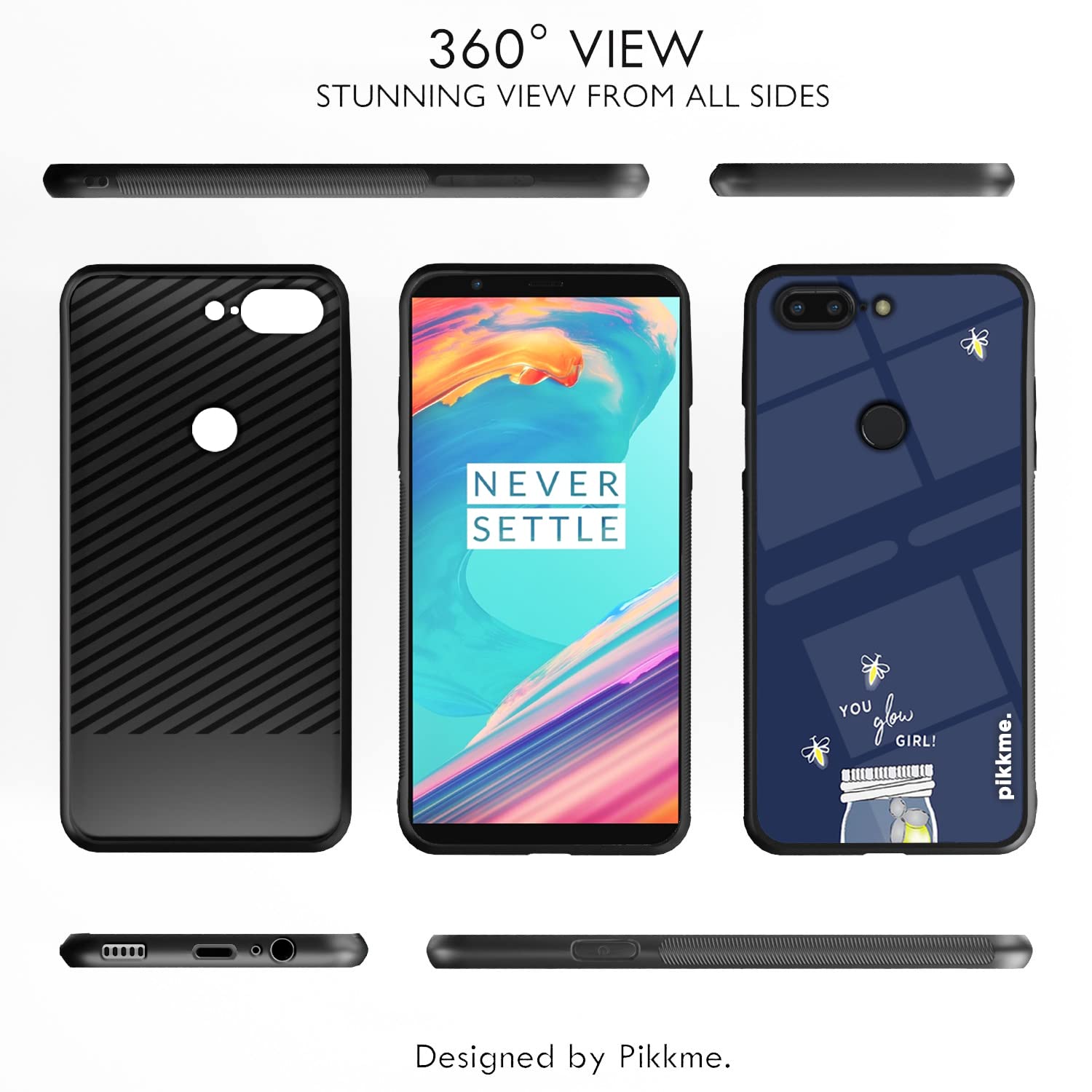 Pikkme Hybrid back cover for OnePlus 5T – photo 2