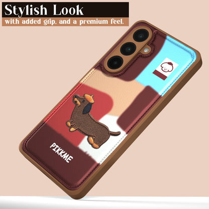 Pikkme  Samsung Galaxy A16 5G Cute Girlish Dog Series Back Cover (Design3)