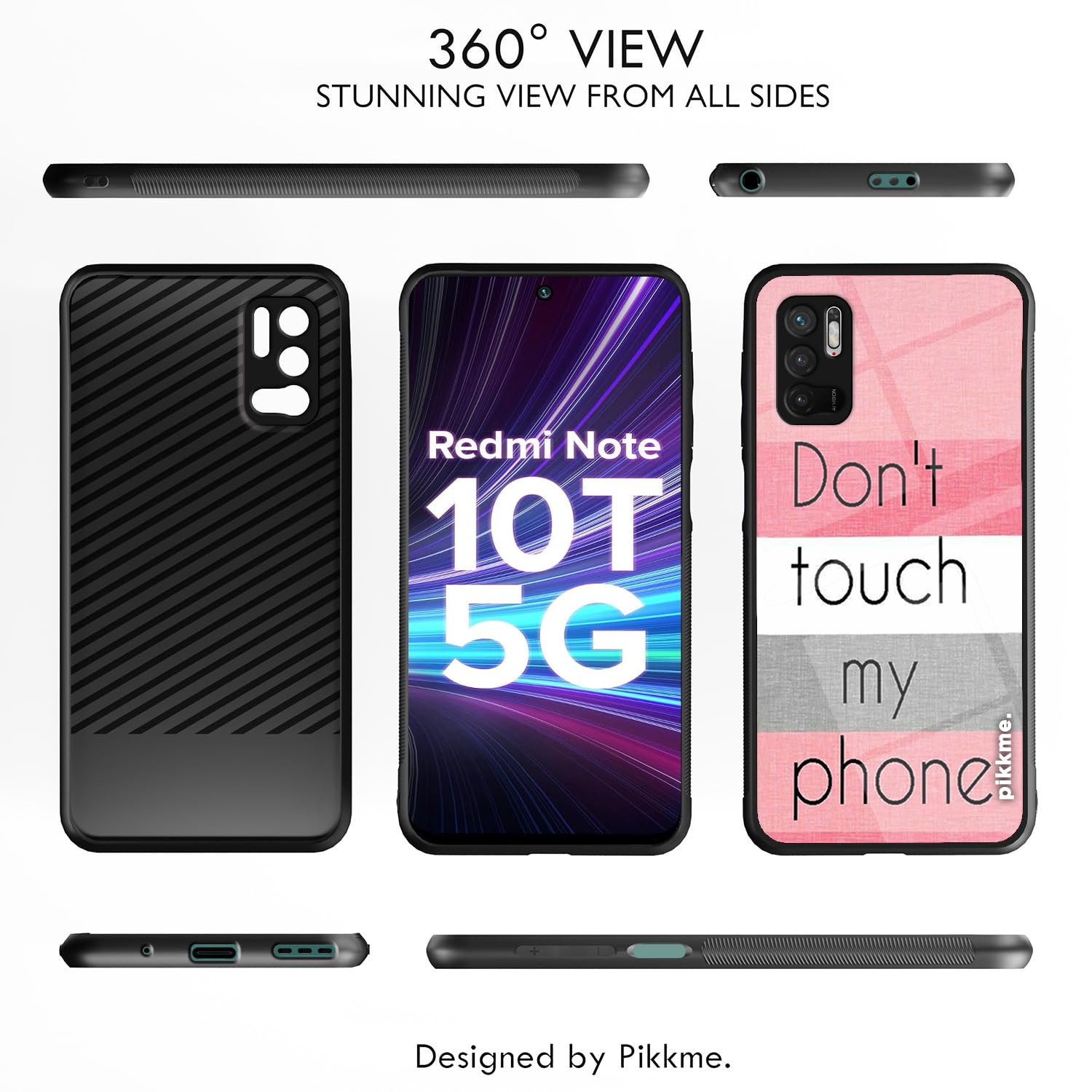 Pikkme Redmi Note 10T/Poco M3 Pro 5G Hybrid phone cover – photo 2