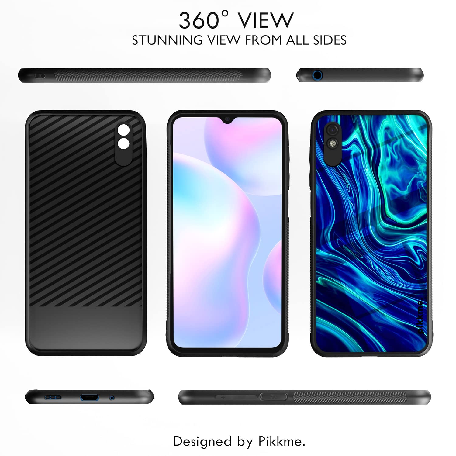 Redmi 9A/9i/9A Sport Hybrid phone cover by Pikkme – photo 2
