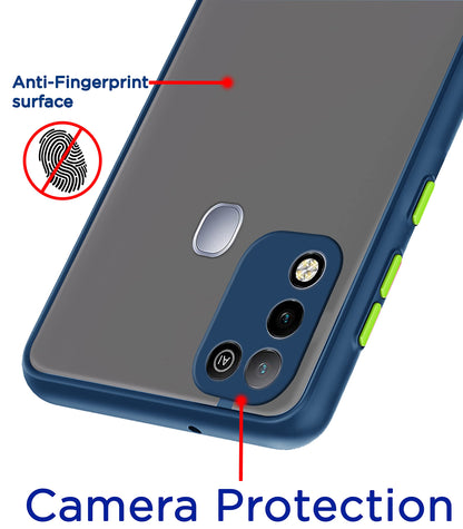 Pikkme Infinix Hot 10 Play blue mobile cover – photo 2