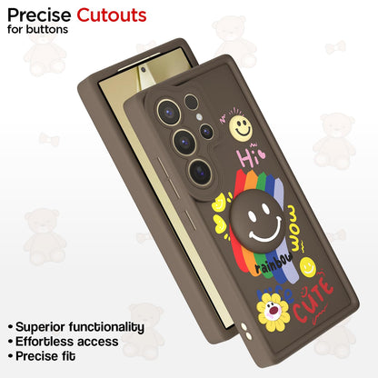Pikkme Samsung S25 Ultra 5G brown mobile back cover – photo 6