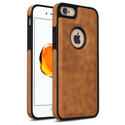 Pikkme iPhone 7/8 Flexible Pu Leather Back Cover | Brown