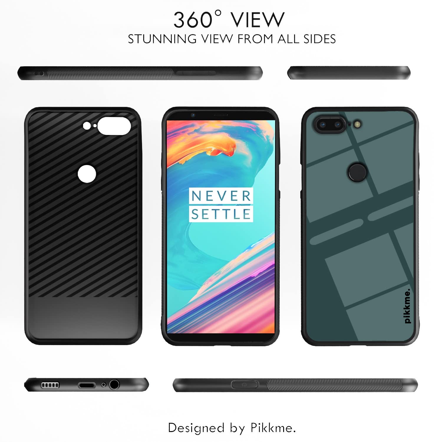 Pikkme Hybrid mobile cover for OnePlus 5T – photo 2