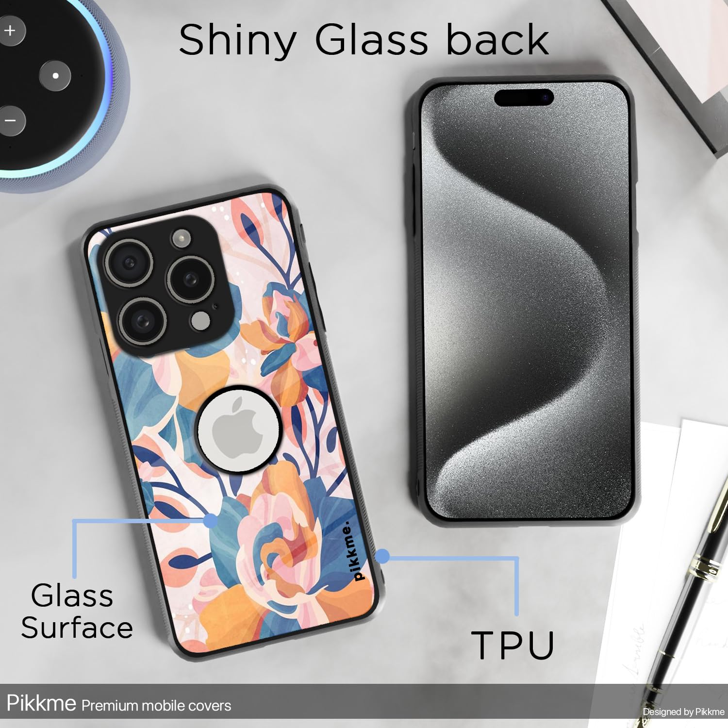 Pikkme Flower phone cover for iPhone 15 Pro – photo 3