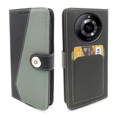 Realme Narzo 60 5G mobile flip cover in grey by Pikkme
