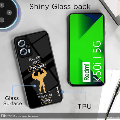 Pikkme Redmi K50i 5G Hybrid mobile back cover – photo 3
