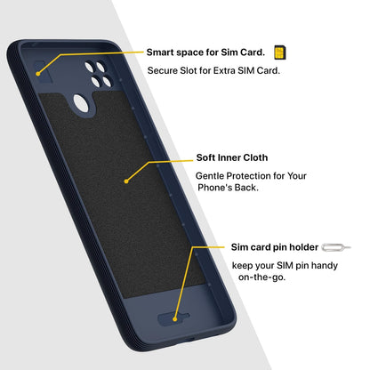 Poco C31, Redmi 10A/10A Sport, Redmi 9/Redmi 9 mobile cover in blue by Pikkme – photo 6