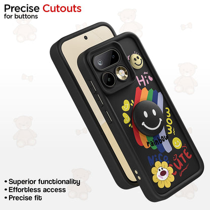 Black Smile Rainbow mobile cover for Realme 16 Pro 5G – Pikkme – photo 6