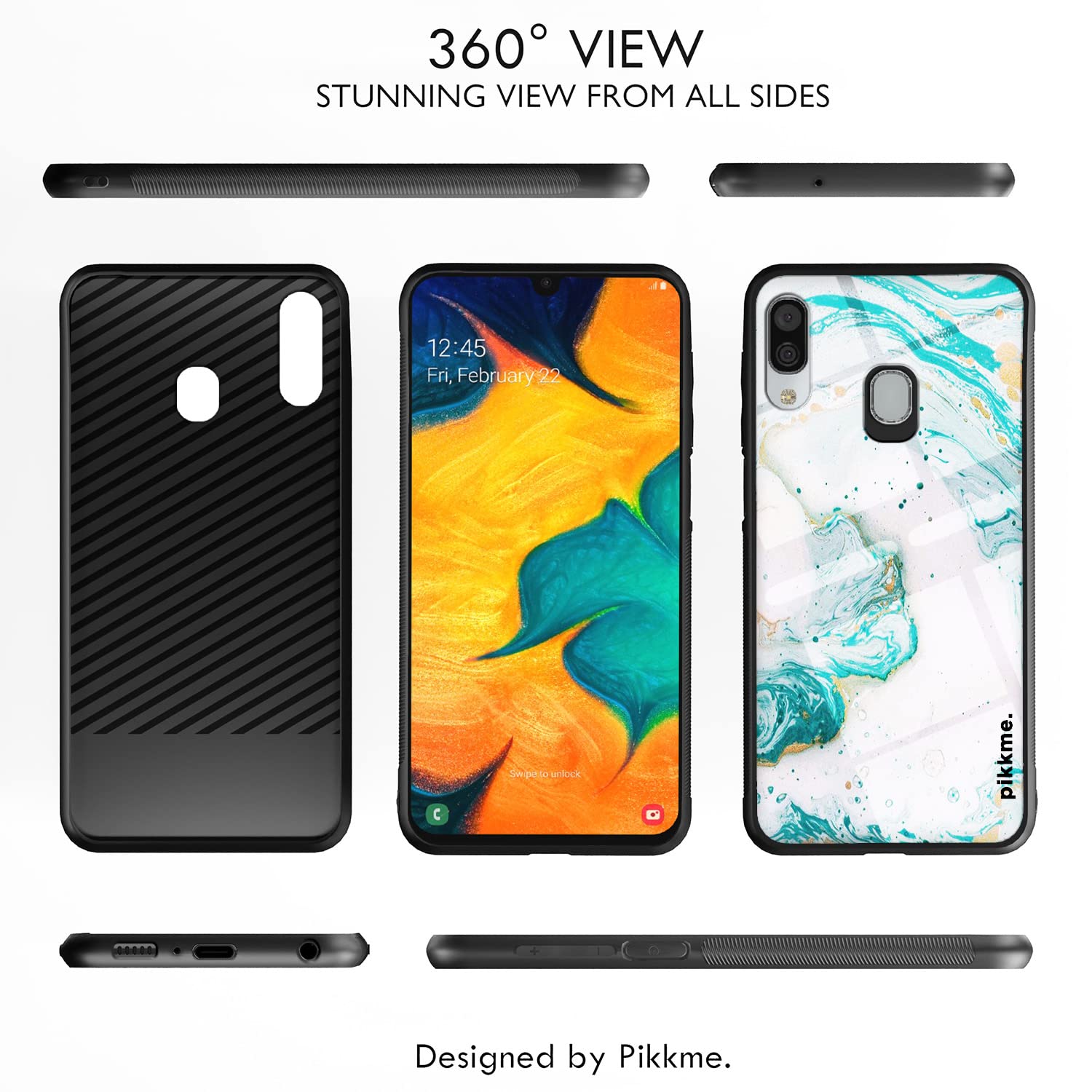 Samsung A20/A30/M10s Hybrid back cover by Pikkme – photo 2