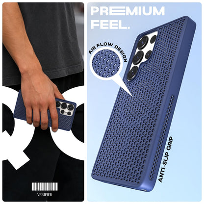 Samsung S25 Ultra 5G mobile back cover in blue by Pikkme – photo 2